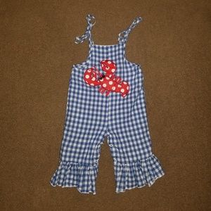 Mud pie baby romper